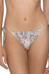 PilyQ Paisley Coast Lettuce Edge Tie Bottoms
